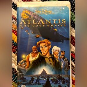 Atlantis Disney VHS